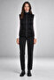Women's Nova Fabric Stand-Up Collar Water- and Windproof Lined Puffer Black Vest