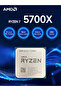 AMD AMD Ryzen 7 5700x New 8-Core CPU16-Thread 4.6GHz Processor 7NM L3=32M 100-000000926 R7 5700X Soc - 6