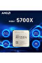AMD AMD Ryzen 7 5700x New 8-Core CPU16-Thread 4.6GHz Processor 7NM L3=32M 100-000000926 R7 5700X Soc