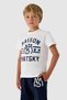 Boy's White Tshirt - 3