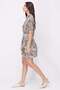Women's Paisley Print Mini Dress - 3