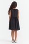 Girl's Ribbon Detailed Dress - 5