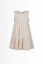 Girl's Crew Neck Sleeveless Dress - 7