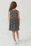 Girl's Sleeveless Patterned Dress - 7