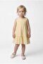 Girl's Crew Neck Sleeveless Dress - 7