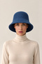 Women's Cashmere Bucket Hat – Soft Textured Minimal Bucket Hat |   Winter Stylish and Timeless Design