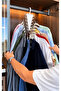 In-Cabinet Hanger Multi-Purpose Space-Saving Triangular Hanger Closet Organizer |   1 Piece - 3
