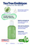 Tea Tree Extract Korean Emulsion Moisturizing Soothing Anti-Acne for Face and Body 130 ml