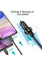Fast Car Charger 60W Dual Port USB-C + USB-A, Compact PD Charger for Phones TC0014 - 3