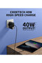 NexGen GaN Wall Charger 40W, with Retractable USB-C Cable, Compact Fast Charger PD6095 - 5