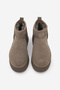 Women's Thick Sole Fur Lined Ankle Boots Tefis Mink Suede - 7