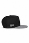 Cat Logo Grey-Black Hip Hop Hat - 2