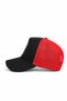 Wolf Logo Black-Red Trucker Hat - 3