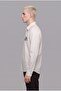Boxy Fit Striped Long Sleeve Gray Shirt I3028Ax26Hs - 4