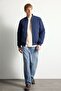 Regular Fit Water Repellent Bomber Coat H1503Ax26Au - 2