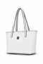 White-Grey Women's Shoulder Bag Us3075 - 3