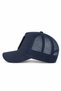 Wake up Logo Navy Blue Trucker Hat - 3