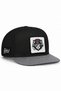 Cat Logo Grey-Black Hip Hop Hat