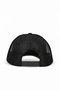 Size 7 Cordura Black-Khaki Trucker Hat with Logo - 4