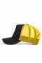 Yesterday Now Tomorrow Logo Cordura Black-Yellow Trucker Hat - 3