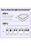 Nature Comfo Tt Mattress 160X200X25 cm | Queen Bed Mattress | Medium Firm Feel - 8