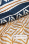 Fine Duvet Cover Set Double Size Fitted Sheet Cotton (200X220 cm) Beige - 5