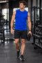 Men's Moisture Absorbing Quick Dry Athletic Technical Performance Athlete Zero Sleeve T-shirt DRIFIT-SIFIRKOL - 2