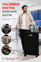 Suitcase Suitcase Protection Case Velvet Case - Black |   Ergo Travel - 3