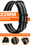 22mm Fossil-Welder-Casio-Seiko-Omega-Armani Watch Compatible Nato Textile Fabric Watch Band F39-22
