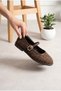 Glittery Belt Li Ballet Flats - 3