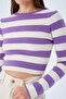 Mixray Striped Knitted Sweater - 3