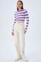 Mixray Striped Knitted Sweater - 4