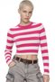 Mixray Striped Knitted Sweater