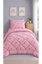 Single Welsoft Quilt Sleeping Set Pink Star |   Fitted Sheet |   Dowry Set |   Dowry Set - 4