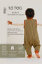Baby Home 1.0 TOG Baby Onesie, 100% Cotton OEKO-TEX Certified Fabric, Lightweight Fiber-Filled Design - Terracotta - 4