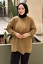 Crochet Knitwear Knitted Detailed Mercerized Tunic - 2