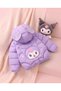 Girl's Winter Autumn Kuromi Lighted Puffer Jacket - 2