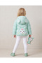 Girl's Winter Autumn Kuromi Lighted Puffer Jacket - 6