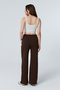 Sorane Brown Winter Sweatpants with Fleece Inside - 8
