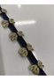 French Denim Rococo Decorative Ribbon 15mm - 25Meters - 3