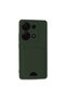 Xiaomi Redmi Note 13 Pro 4g Case Kelvin Silicone with Business Card - Dark Green