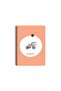 Striped Spiral Notebook with Stickers: Did We Come to Sit? 16.5X22.5