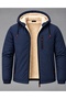 Plush Inside Men's Coat