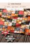 100% Cotton Satin Patchwork Fabric – 155×100 cm – for Sewing and DIY