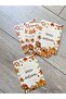Hello Autumn Themed Autumn Themed Gift - Note Card - Thank You Card 9.5-13 Cm30 Pieces - 4