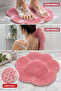 Foot Massage Mat with Suction Cups for Shower |   Silicone Foot Cleaning and Back Massage Pad |   Non-Slip Bath Mat - 3