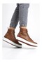 Between premium waterproof lace-up men's boot - tan - 4