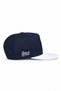 I Don'T Care Logo White-Navy Hip Hop Cap - 2