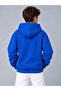Unisex Kids Cobalt Blue Zippered 3 Thread Thick Fleece Cardigan - 6