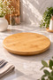 29 cm Luxury Presentation Plate with Bamboo Rotating Stand - Plate Only - 2